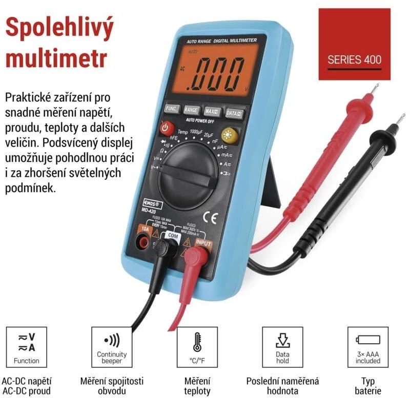 EMOS MD-420 Multimeter