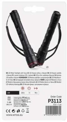 Žibintuvėlis Emos LATARKA METALOWA LED 120 lm - 2AAA