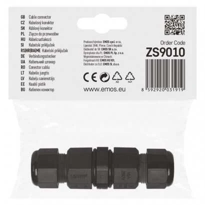 Emos Mufa - złącze skręcane 3x (0,75-2,5mm2) 450V IP65 ZS9010