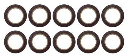 Emos PVC izoliacinė juosta 15 mm / 10 m ruda