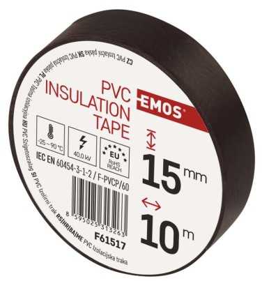 Emos PVC izoliacinė juosta 15 mm / 10 m ruda