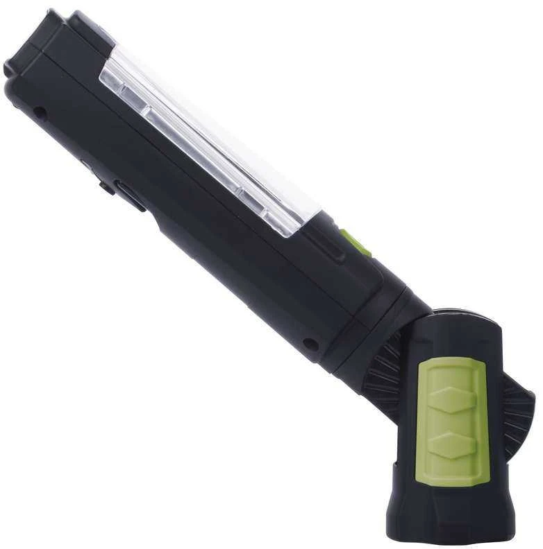 LTC Įkraunamas LED žibintuvėlis 3W 280Lm Li-Ion 3,7V 2,5Ah /Maitinimo adapteris + Automobilinis įkroviklis/ P4518 Emos 0001-00012-04514