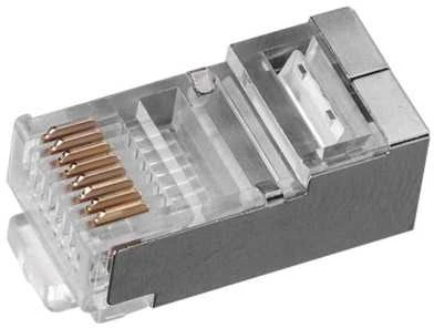 EMOS RJ45 FTP CAT5e tinklo jungtis laidui, 1 vnt.