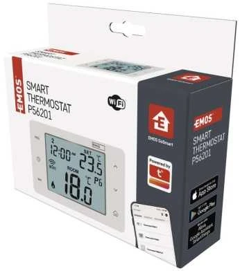 Emos GoSmart Skaitmeninis termostat pokojowy su Wi-Fi P56201