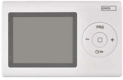 Emos Baltas Emos Programuojamas laidinis kambario termostatas P5607 Emos