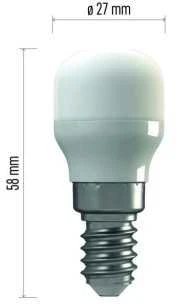 Emos LED lemputė šaldytuvui 230V 1.6W E14 4100K 115lm Z6913