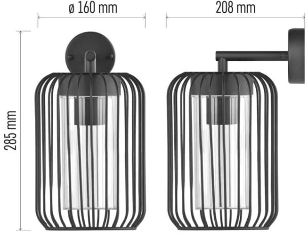 EMOS SALVIA 1554000000 Garden Wall Light
