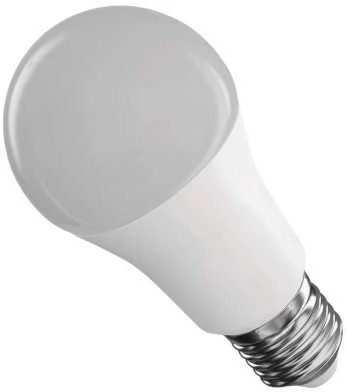 Emos GoSmart LED lemputė A60 / E27 / 9 W (60 W) / 806 lm / RGB / reguliuojamas šviesos srautas / Zigbee / ZQZ514R