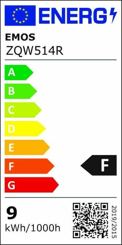 Lemputė LED Wi-Fi E27, 230V, 9W, 805lm, 2700K - 6500K, CCT, A60, valdoma programėle, TUYA / Smart Life, EMOS