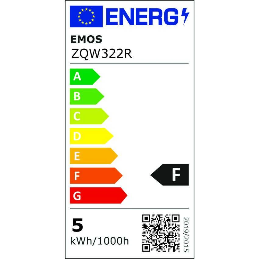 Lemputė LED E14, 230V, 4,8W, 470lm, 2700K - 6500K, RGB, išmanioji Wi-Fi, valdoma programėle, TUYA / Smart Life, EMOS