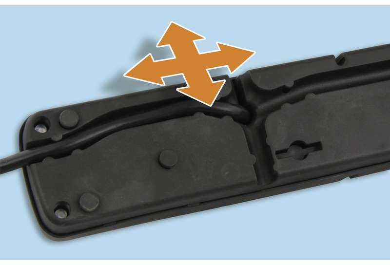 Emos Surge protector - 5 sockets, 1,5m, juodas