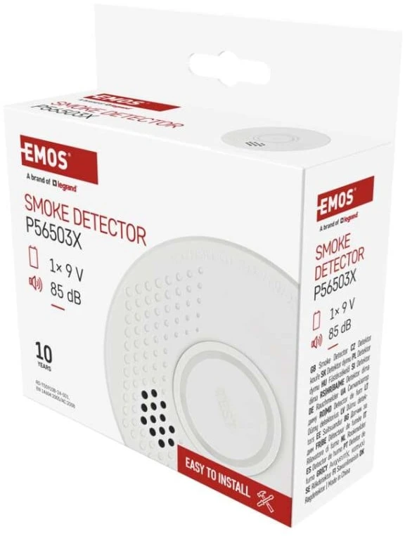 Emos Autonominis dūmų detektorius, 85dB, TSS910B