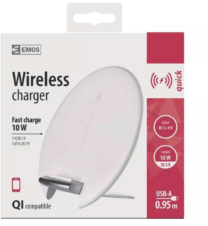 „Emos“ belaidis USB adapteris QUICK 2.0A (10W) maks.