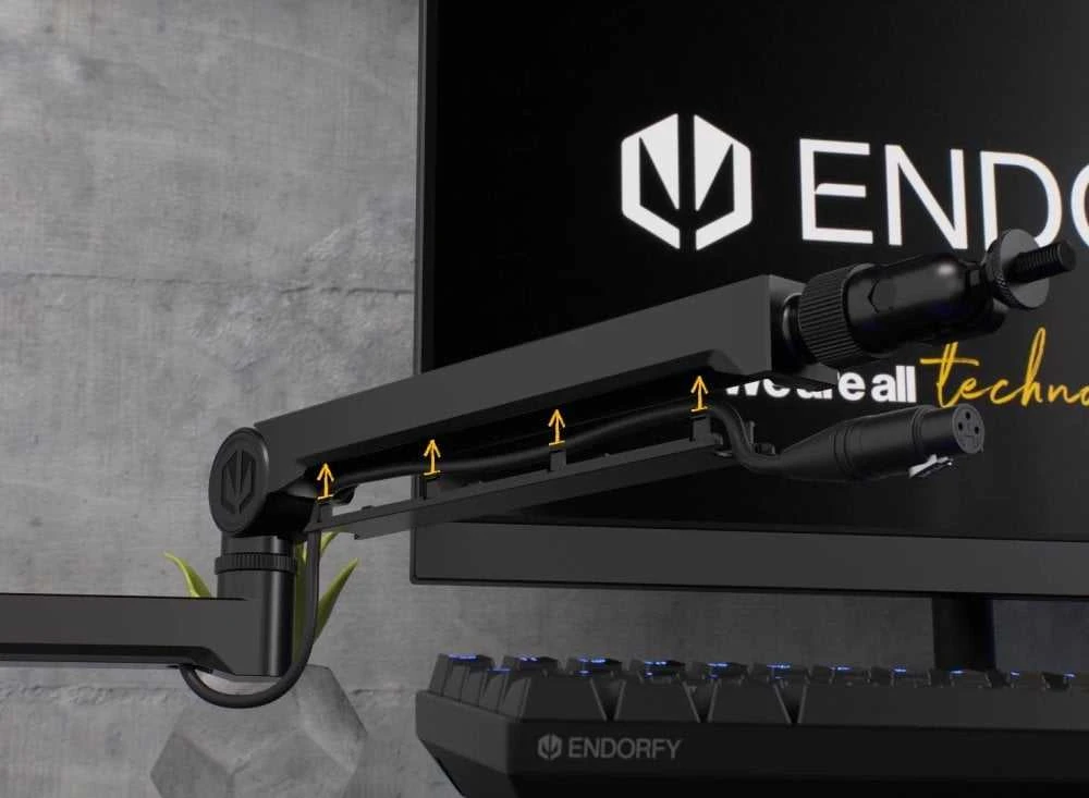 Laikiklis ENDORFY Broadcast žemo profilio strėlės svirtis