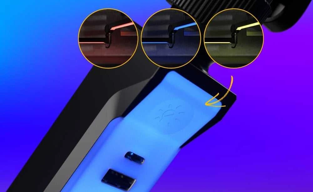Laikiklis ENDORFY Broadcast žemo profilio RGB strėlės svirtis