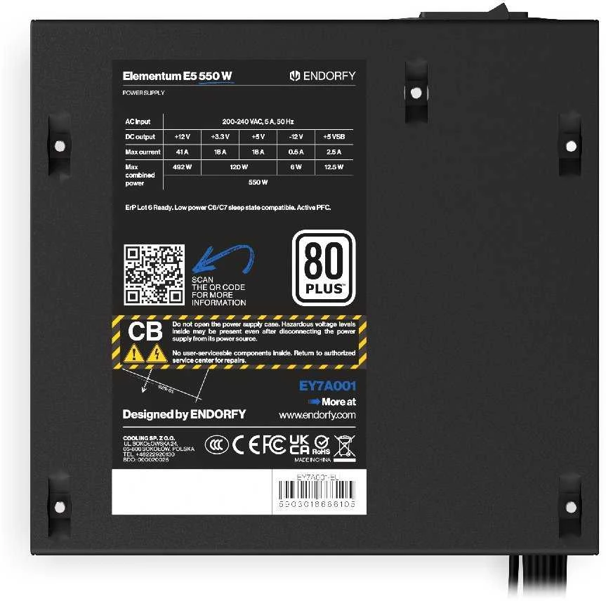 ENDORFY Elementum E5 550 W