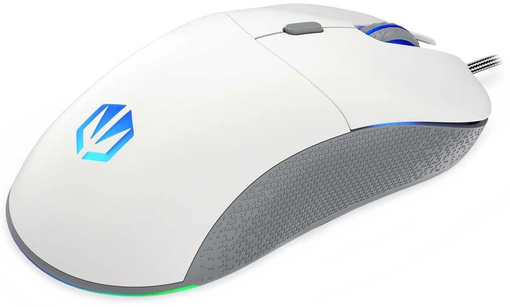 Endorfy GEM balta pelė su laidu | 8000 DPI