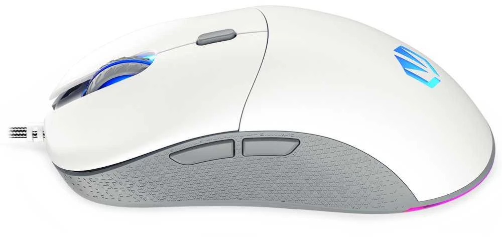 Endorfy GEM balta pelė su laidu | 8000 DPI