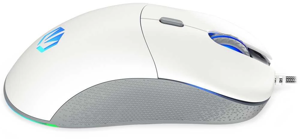 Endorfy GEM balta pelė su laidu | 8000 DPI