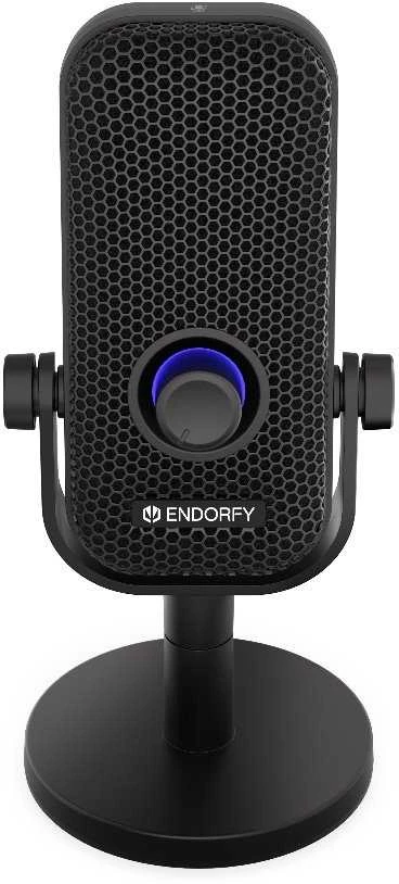 ENDORFY Solum Voice S Streaming juodas kondensatorinis mikrofonas |USB