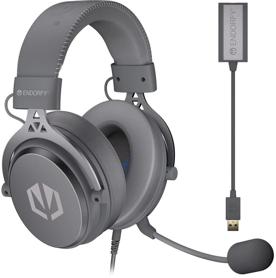 Ausinės ENDORFY VIRO Plus USB Alt pilka