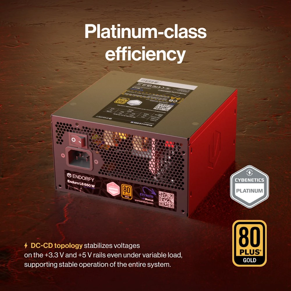 ENDORFY Enduro L6 650 W maitinimo šaltinis