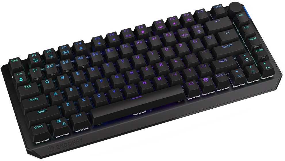 Klaviatūra Endorfy ENDORFY Thock 75% Wireless CZ Juodas