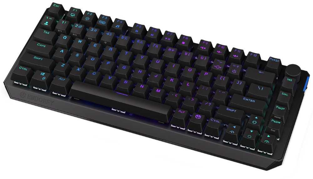 Klaviatūra Endorfy ENDORFY Thock 75% Wireless CZ Juodas