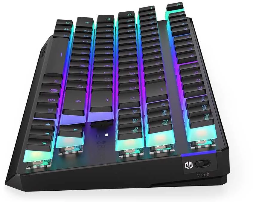Endorfy Thock TKL belaidė mechaninė klaviatūra su RGB Pudding Edtion (US, Kailh Raudona Switch)