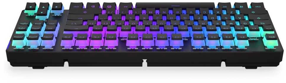 Endorfy Thock TKL belaidė mechaninė klaviatūra su RGB Pudding Edtion (US, Kailh Raudona Switch)