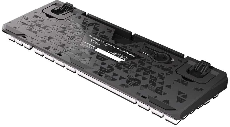 Endorfy Thock TKL belaidė mechaninė klaviatūra su RGB Pudding Edtion (US, Kailh Raudona Switch)