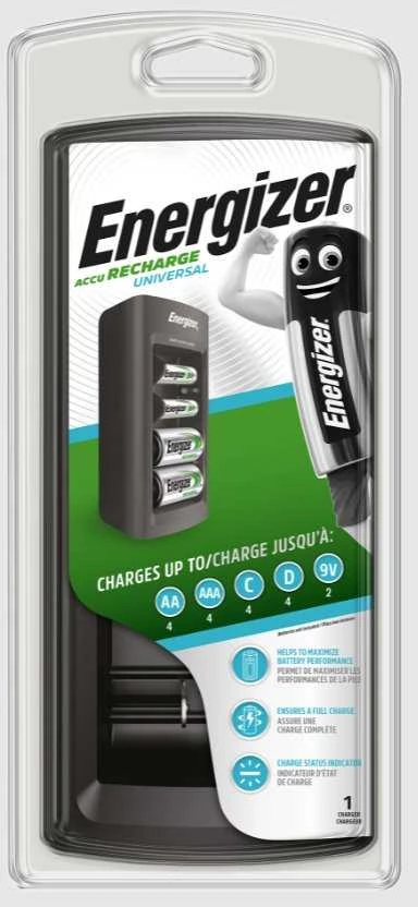 Energizer universalus elementų įkroviklis 