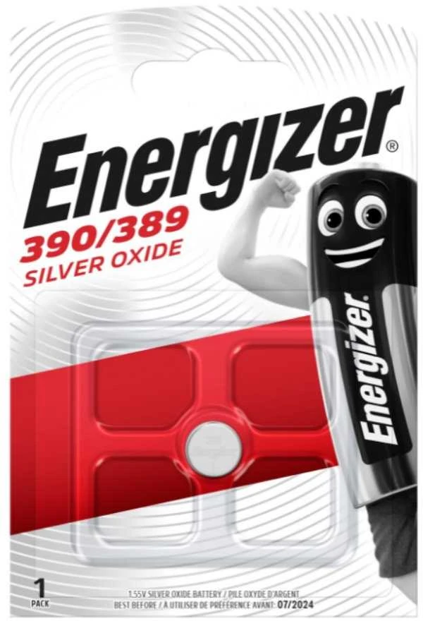 Baterija - Energizer 390 389 Sidabro Oksidas 1.55V 3.0mm x 11.6mm