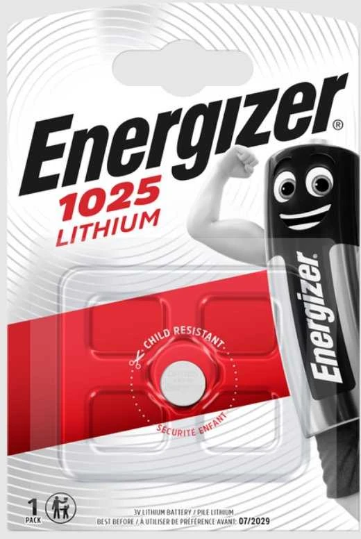 Ličio baterija CR1025 3V 30mAh ENERGIZER