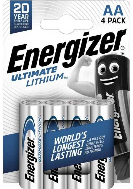 1x4 ENERGIZER Ultimate Lithium Mignon AA LR 6 1,5V