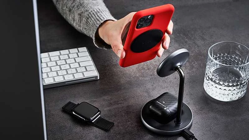 Epico 2in1 Wireless MagSafe įkroviklis su adapteriu