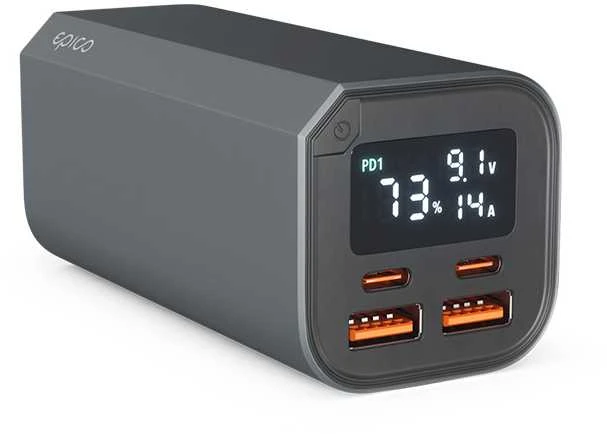 Epico Aliuminio PD 20000 mAh erdvė pilka