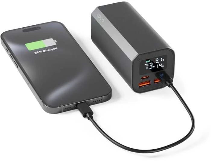 Epico Aliuminio PD 20000 mAh erdvė pilka