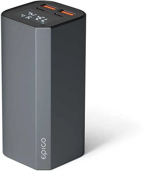 Epico Aliuminio PD 20000 mAh erdvė pilka