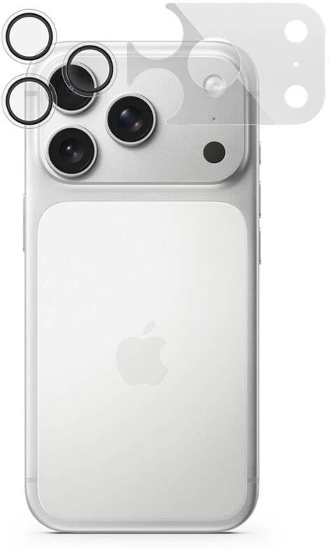 Epico Clear apsauginis ekrano sluoksnis su atspindžio mažinimo danga, skirtas iPhone 18 Pro Max, su vieno žingsnio aplikatoriumi