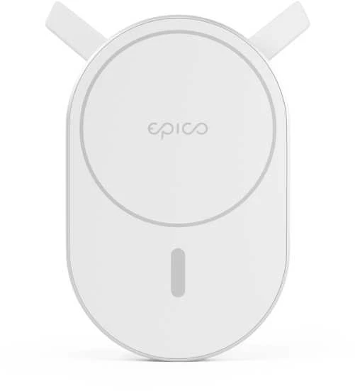 Epico Eclipse belaidis automobilio įkrovimo padėklas su Magsafe sidabru