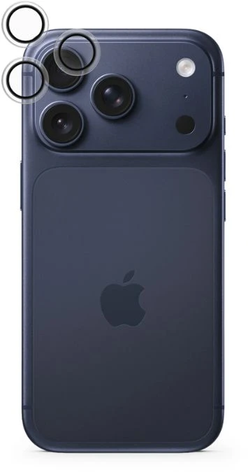 Epico Glass Lens Protectors Čirý obraz s jednokrokovým aplikátorem pro iPhone 17 Pro & Pro Max