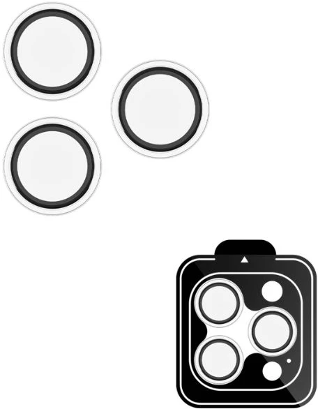 Epico Glass Lens Protectors Čirý obraz s jednokrokovým aplikátorem pro iPhone 17 Pro & Pro Max