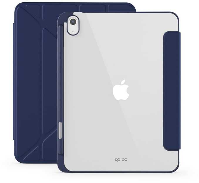 Epico Hero atverčiamas dėklas Apple iPad 10.9 (2022) mėlynas