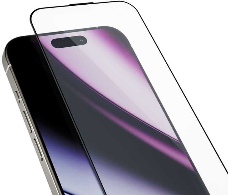 Epico Hero Glass 3D apsauginis stiklas, skirtas Apple iPhone 16 Pro Max