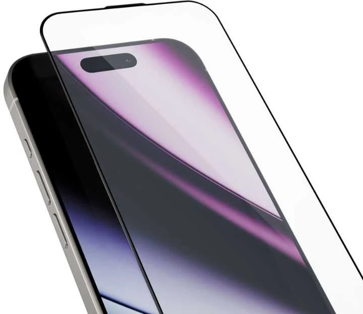 Epico Hero Glass 3D itin platus dangtelis su dulkių aplikatoriumi, 2 vnt., skirtas iPhone 13/13 Pro/14/16e