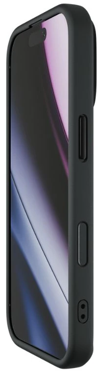 „Epico HeroMatte Pro Mag+Case“ dėklas, skirtas „iPhone 17 Pro Max“, suderinamas su „Qi2“ ir „MagSafe“, juodas