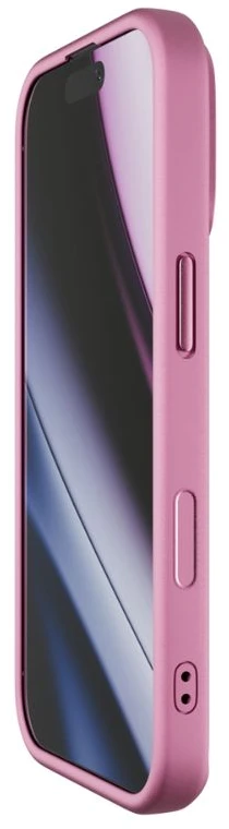 „Epico HeroMatte Pro Mag+Case“ dėklas, skirtas „iPhone 17 Pro“, suderinamas su „Qi2“ ir „MagSafe“, rožinis