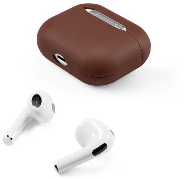 Epico odinis dėklas Airpods 4 – rudas