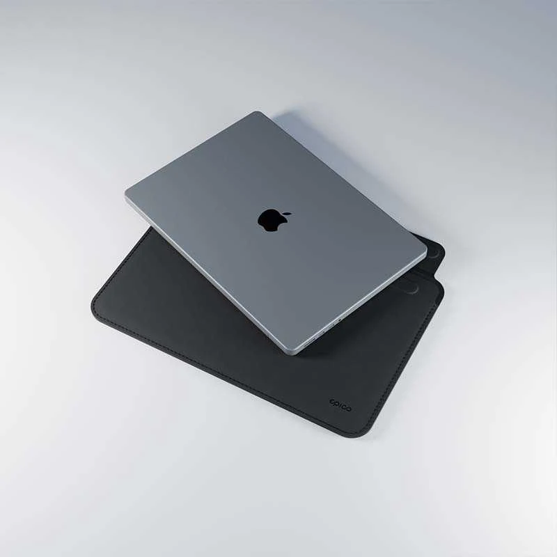 EPICO Odinis dėklas Apple MacBook Air/Pro 13,3" - juodas